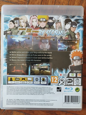 Naruto Ultimate Ninja Storm 2 PS3 παιχνίδι μεταχειρισμένο, πλήρες