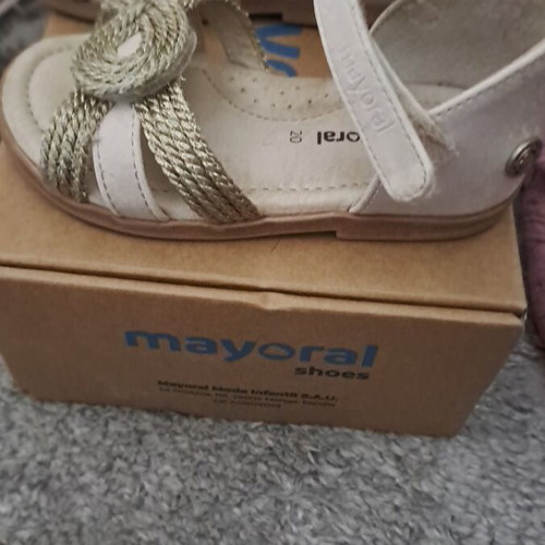 Mayoral sandals for girls like new