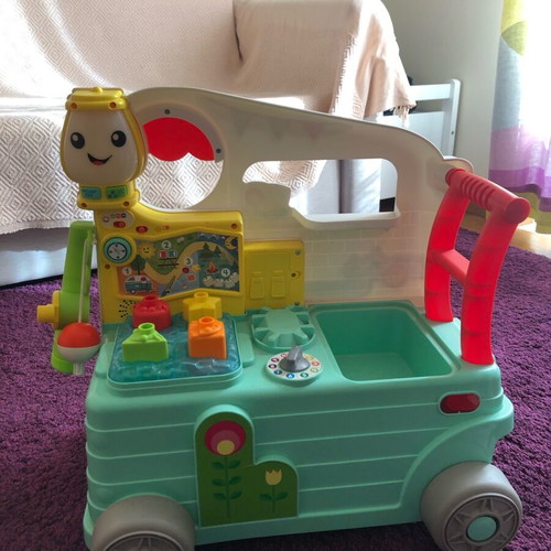 Fisher Price Εκπαιδευτικό Τροχόσπιτο 3 σε 1 Smart Stages με Μουσική σαν καινούργιο για 9+ μηνών