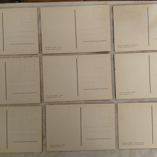 Agathonos Monastery Postcards set of 9, like new, color