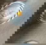  Φωτιστικό LED Βάζο 9x5.5cm με Καπάκι, Λαβή και Εναλλασόμενο χρωματιστό Φως.3 τεμάχια