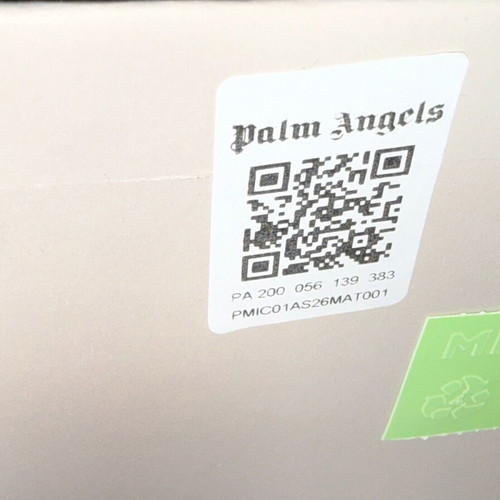 Palm Angels slides size 46 new, black and white