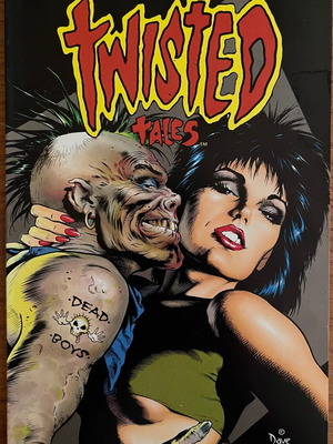 Twisted Tales used horror comic from ECLIPSE COMICS