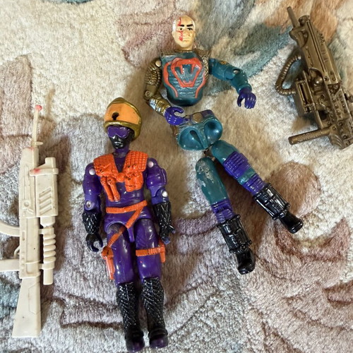 Gi Joe figures vintage toys