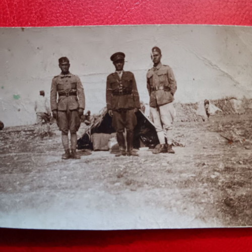 Lot of 2 collectible military photos WW2 used