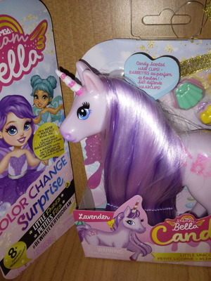 Dream Bella Little Fairies Aubrey and Little Unicorn Lavender new pack