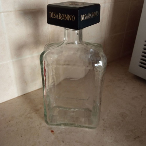 Disaronno glass bottle like new