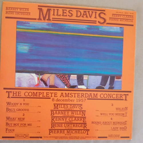 Miles Davis The Complete Amsterdam Concert double album like new