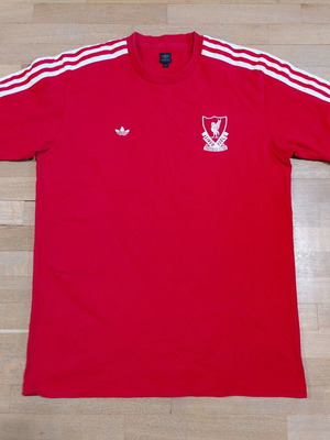 Liverpool Retro Re-issued Shirt Adidas Originals cotton jersey size 50 like new