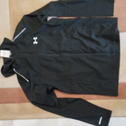 Under Armour Reflective Jacket new, regular to slim fit, black XL