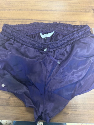 PCP satin shorts purple size M like new