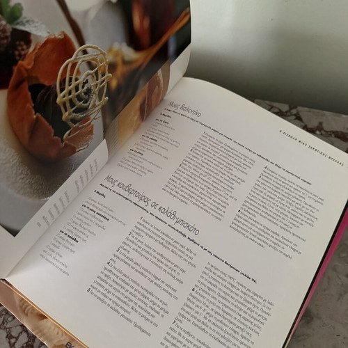 Cookbooks used, set of 3 for desserts and sweets