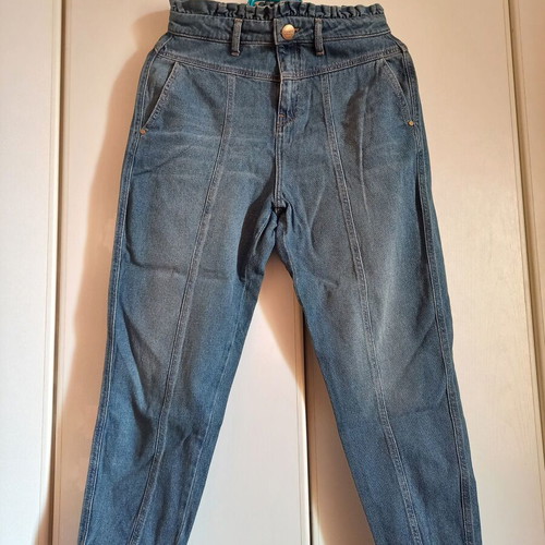 Lynne denim baggy high-waisted jeans new, size 38, blue