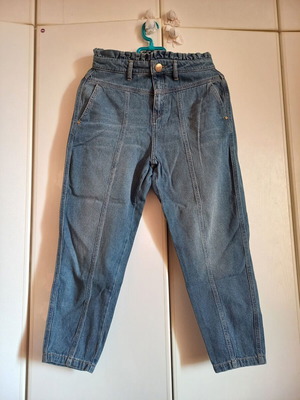 Lynne denim baggy high-waisted jeans new, size 38, blue