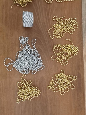 Decorative plastic garlands like new, set