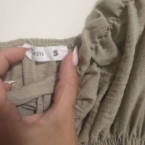 Terranova maxi dress like new, beige, size S