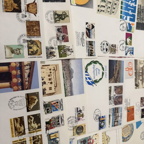 First Day Covers pack of 140, 80s-90s Greece
