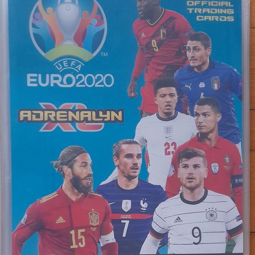 Euro 2020 Kick Off Adrenalyn XL album with 346/405 cards like new