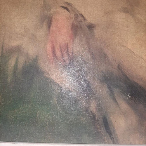 Vintage painting used, masterpiece in good condition