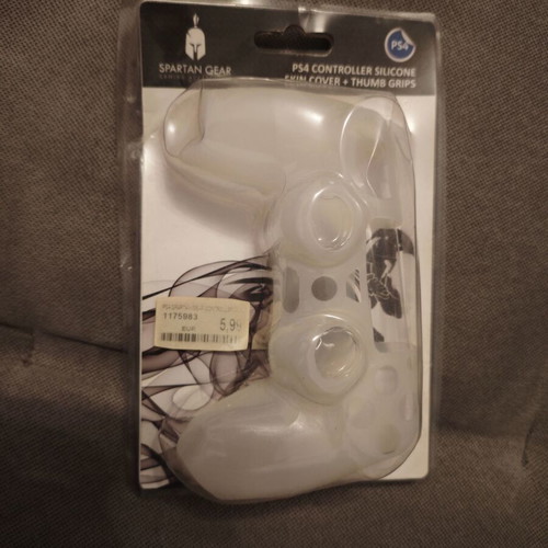 Transparent PlayStation 4 controller case new