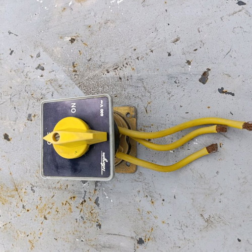 Three-phase switch 63 amp used, panel switch
