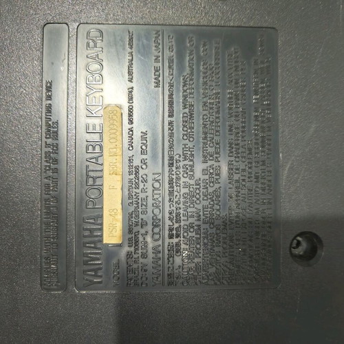 Yamaha PSR-48 σαν καινούργιο, για ανταλλακτικά ή επισκευή