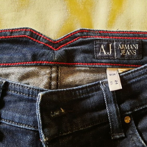 AJ Armani Jeans pants used, blue skinny jeans xs