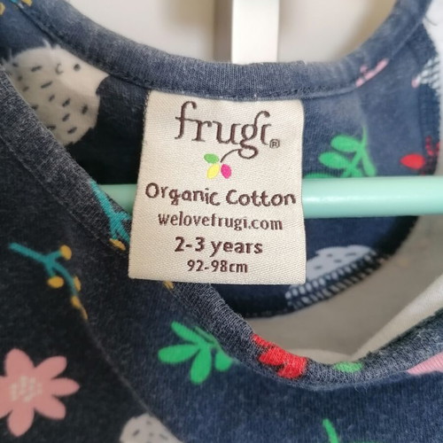 Frugi Hedgehog Dress 2-3 Years Like New
