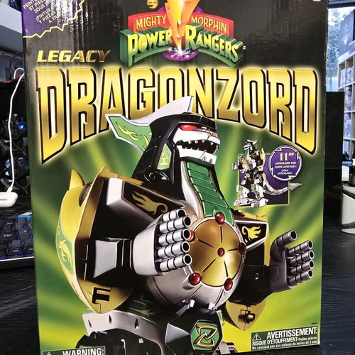 Mighty Morphin Power Rangers Legacy Dragonzord like new, complete in box