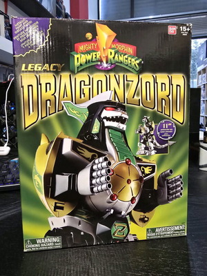 Mighty Morphin Power Rangers Legacy Dragonzord like new, complete in box