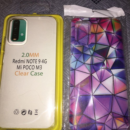 Set of 2 silicone cases for POCO M3 new