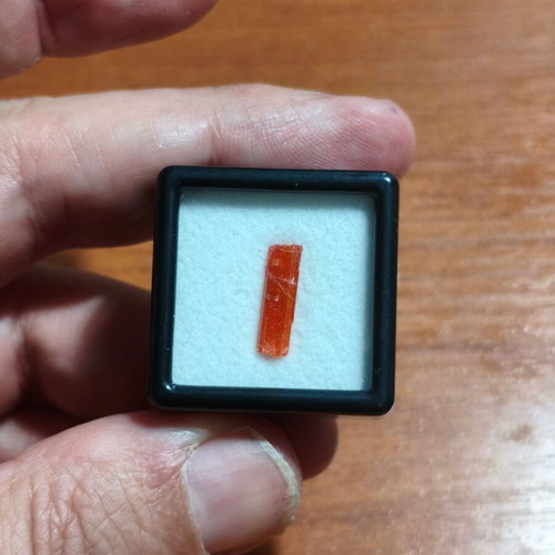 Crocoite 1.91ct New Extremely Rare Stone from Tasmania