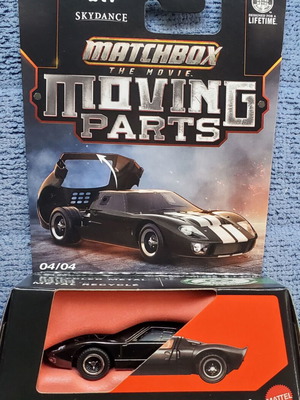 Matchbox Moving Parts Ford GT40 μεταλλικό αυτοκινητάκι Σφραγισμένο