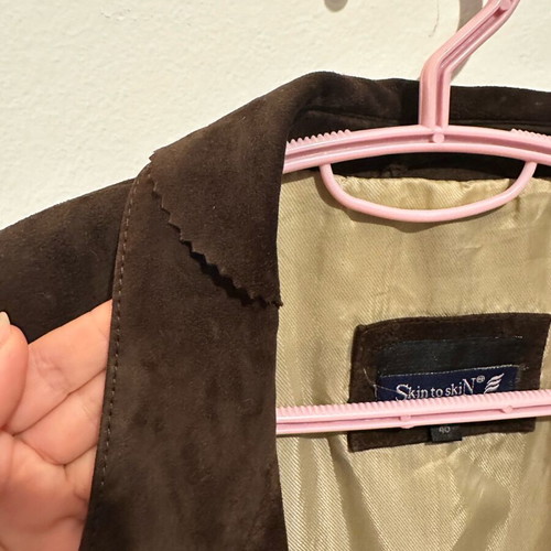 Castor brown jacket like new, size L