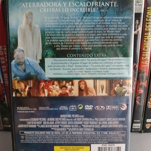 La Joven del Agua DVD