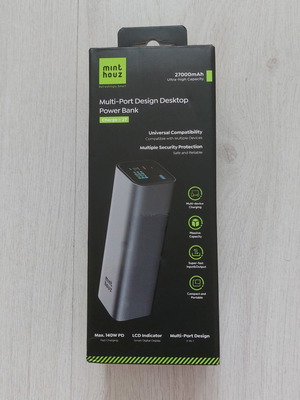 Minthouz Premium Εξωτερική Μπαταρία 27000mAh 140W PD Γρήγορη Φόρτιση