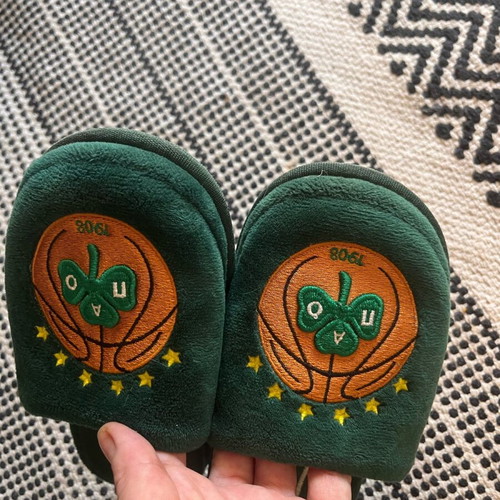Panathinaikos anatomical home slippers for child size 29-30 like new