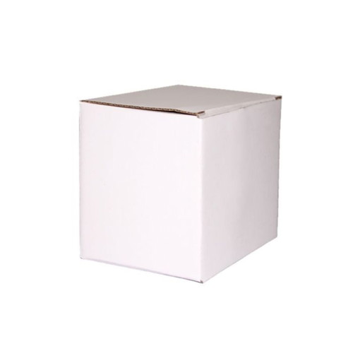 White paper mug boxes pack of 75, new