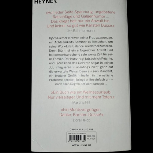 Achtsam Morden 1 used, German novel