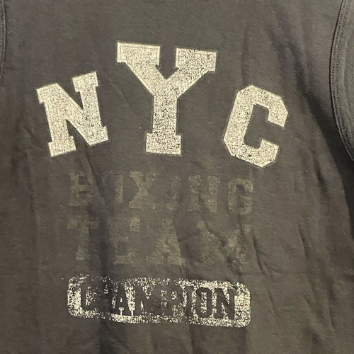 Benetton boys vintage NYC tank shirt used, size 146 cm