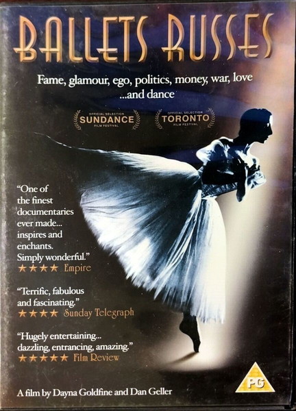 DVD BALLETS RUSSES DOCUMENTARY FROM DAYNA GOLDFINE