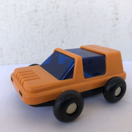 Vintage Space Car plastic toy used from 1970-80s