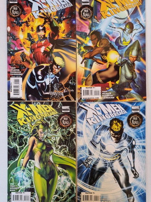 X-Men Kingbreaker 4 τεύχη ολοκληρωμένη σειρά σε άριστη κατάσταση