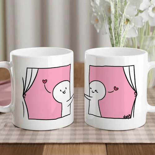 Mug "Sweet Good Morning with Love" new, ceramic