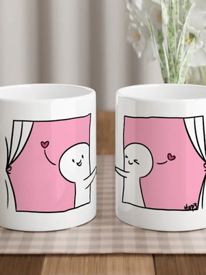 Mug "Sweet Good Morning with Love" new, ceramic