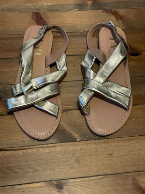 Answear Lab leather sandals limited collection BE Shero like new, size 40, gold and brown