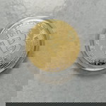  Συλλεκτικό - Αναμνηστικό BTC Bitcoin Χρυσό χρώμα σέ κάψουλα