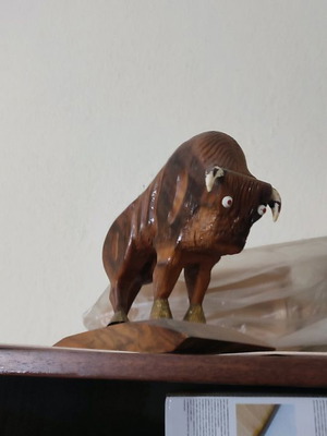 Wooden figurine used