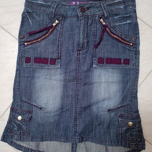 Mini denim skirts pack of 4 size M like new
