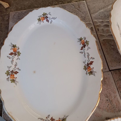 Serving set 2 oval platters and 1 salad bowl Kerameikos like new